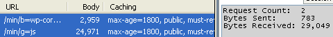 After: 2 requests, 29832 total bytes transferred