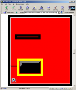 Acid2 Test in Navigator 4